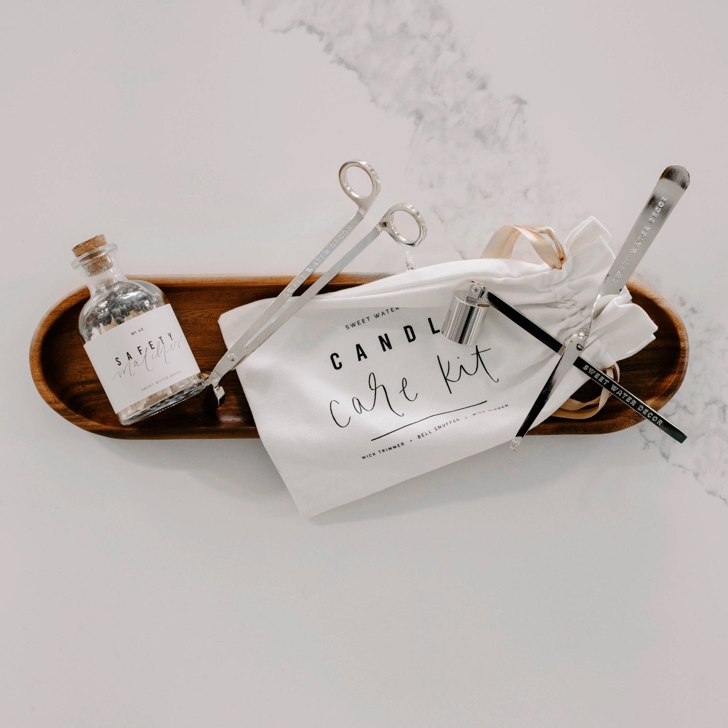 Silver Candle Care Kit - vibeboxshop