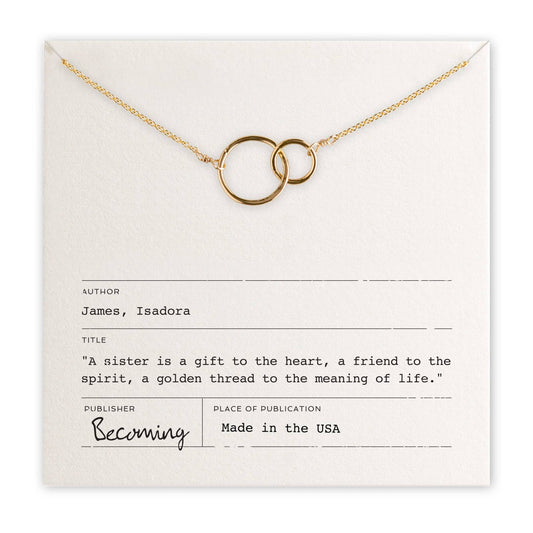 Sisters Necklace - vibeboxshop