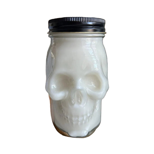 Skull Soy Candle - vibeboxshop