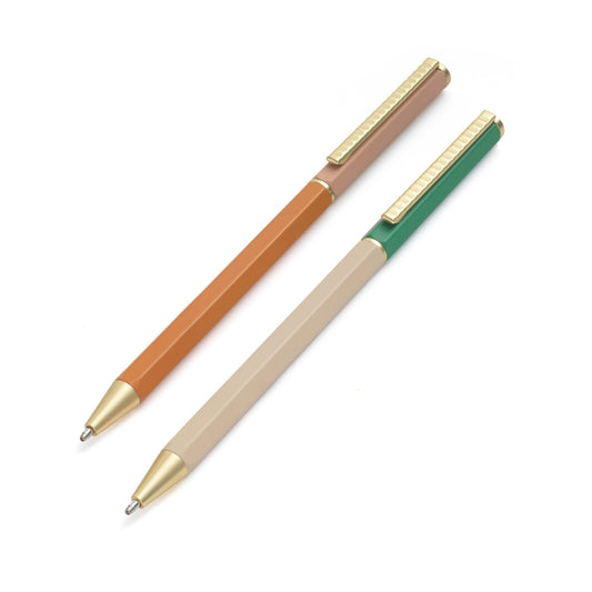 Slim Muted Ballpoint Pen Set - vibeboxshop
