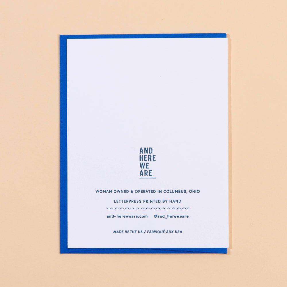 So Far, So Good Anniversary Greeting Card - vibeboxshop