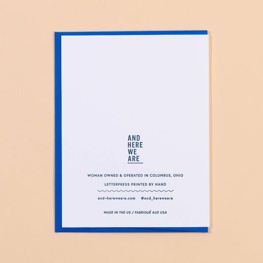 So Far, So Good Anniversary Greeting Card - vibeboxshop