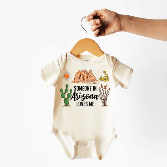 Someone in Arizona Loves Me Onesie - vibeboxshop