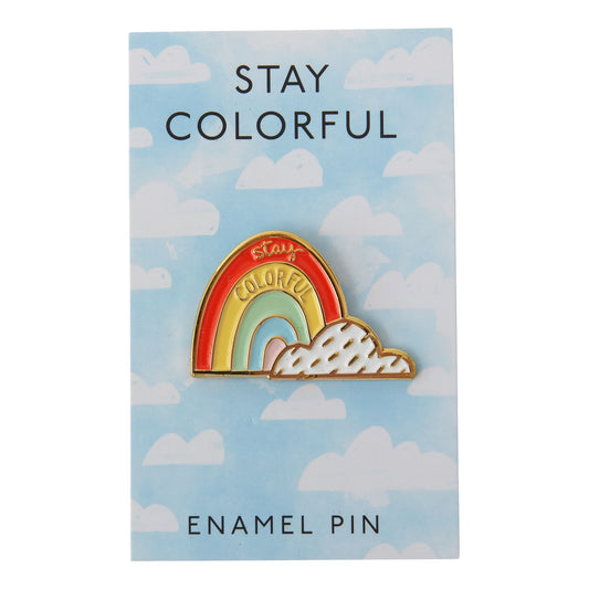 Stay Colorful Enamel Pin - vibeboxshop
