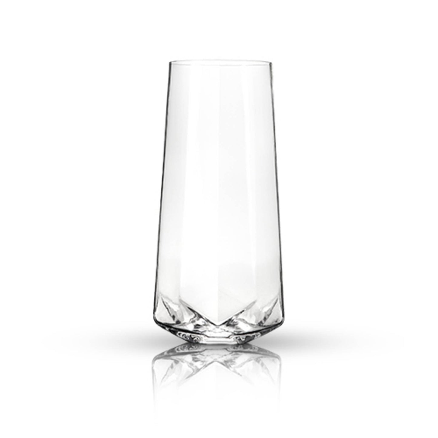 Stemless Crystal Champagne Flutes - Set of 2 - vibeboxshop