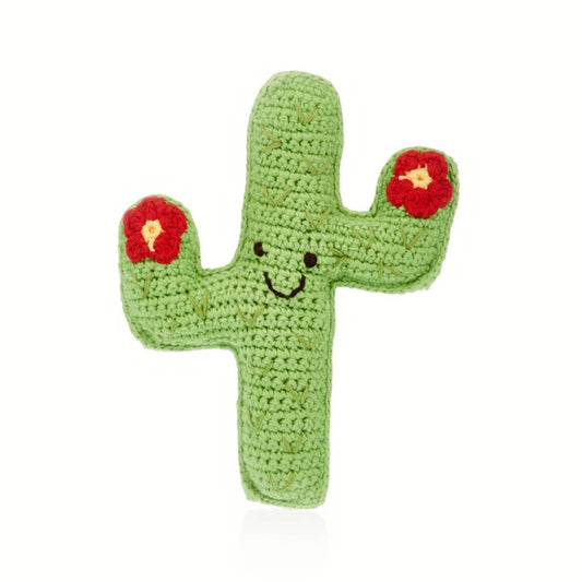 Stuffed Cactus Toy Rattle - vibeboxshop
