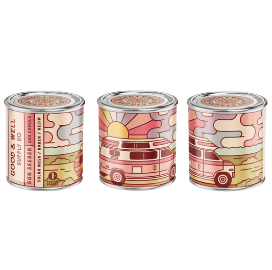 Sunseeker Soy Candle - Happy Camper Collection - vibeboxshop