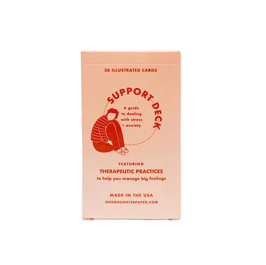 Support Deck featuring Theraputic Practices - vibeboxshop