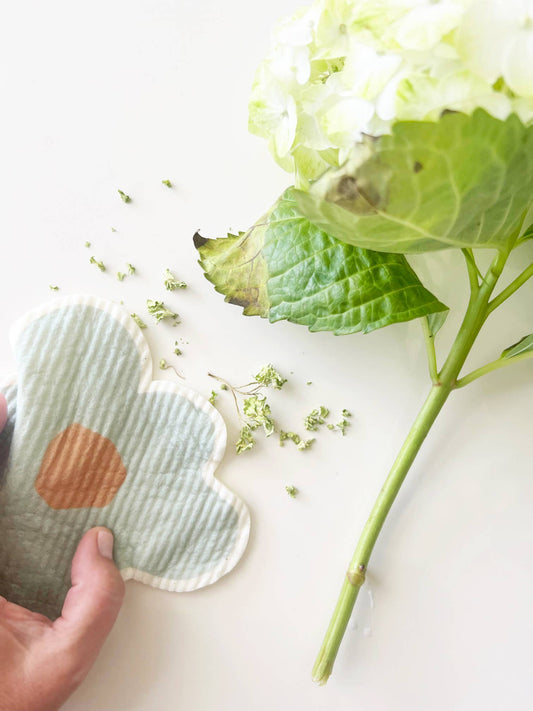 Swedish Dishcloth 3pc Set - Floral - vibeboxshop