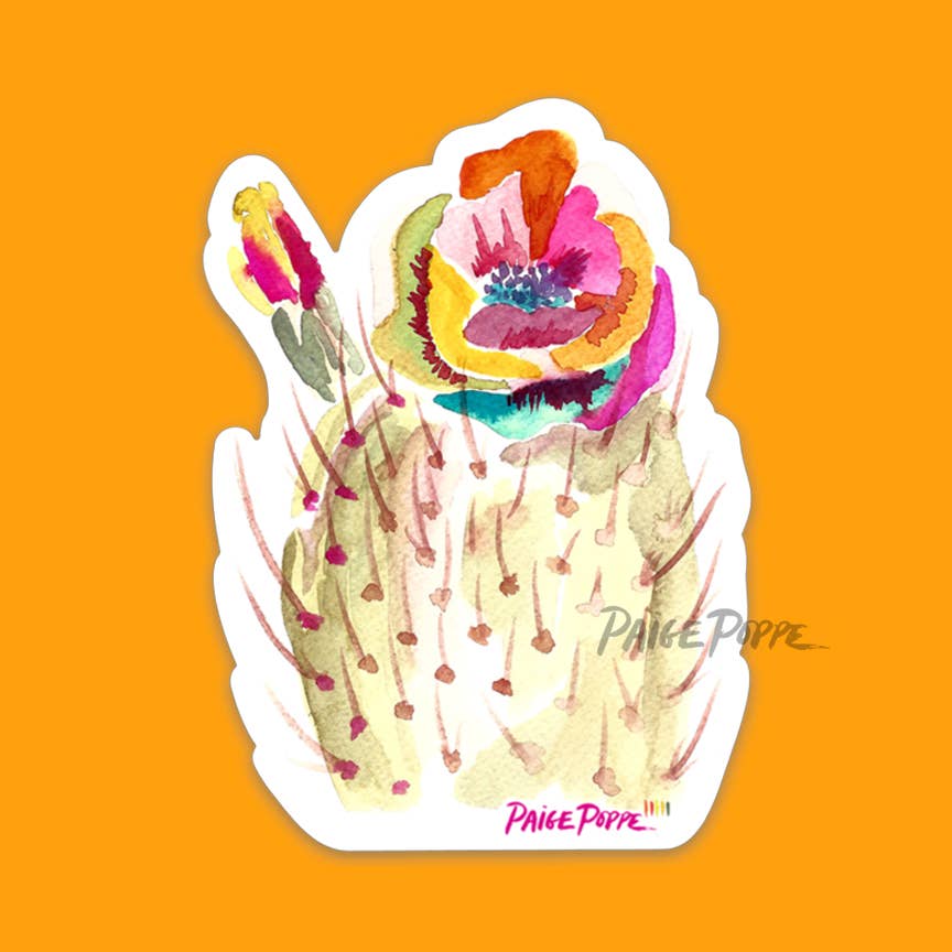 "Technicolor Bloom" Sticker - vibeboxshop
