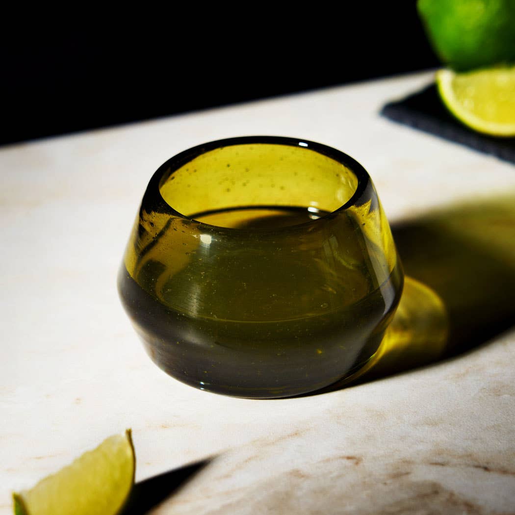 Tequila Copita Glass - Green - vibeboxshop