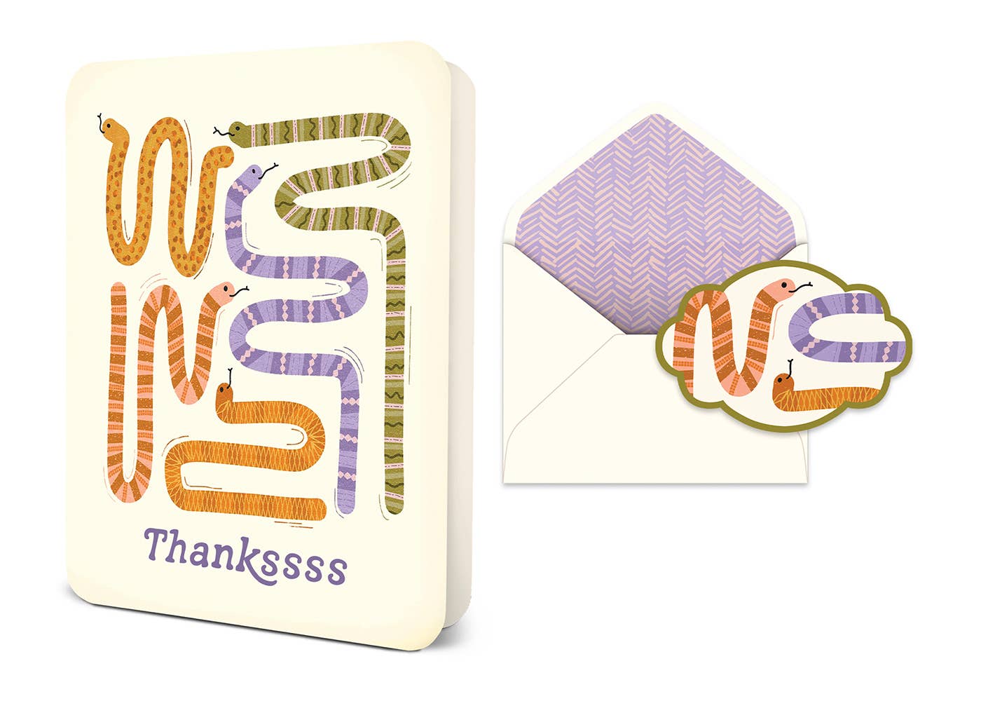 Thankssss Greeting Card - vibeboxshop