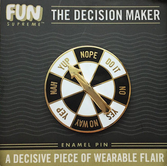 The Decision Maker Pin - vibeboxshop