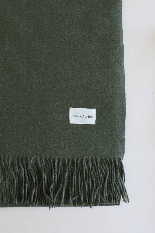The Essential Scarf - Olive - vibeboxshop