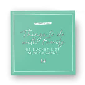 Things to do with Family Bucket List Scratch Cards - vibeboxshop
