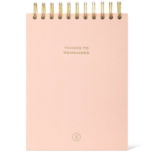 Things to Remember Spiral Notepad - vibeboxshop