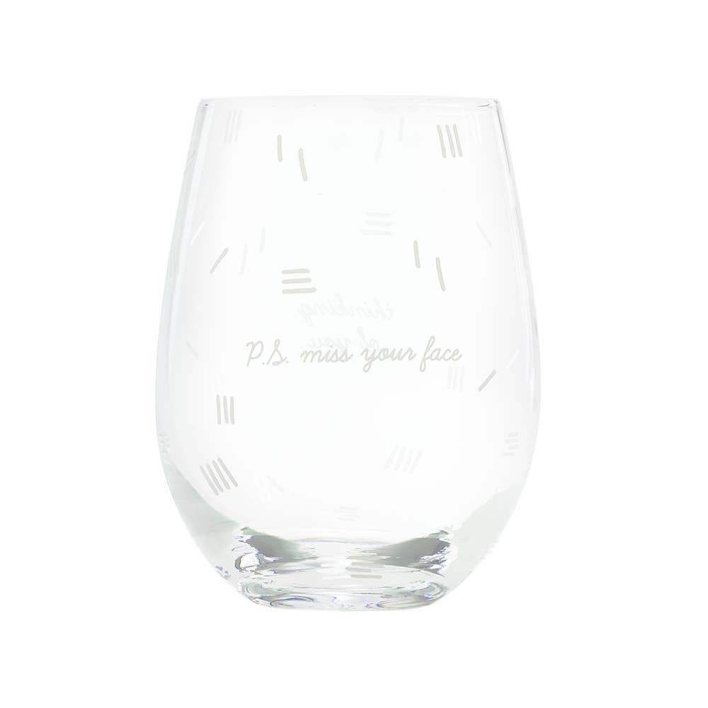Thinking Of You Wine Glass - vibeboxshop