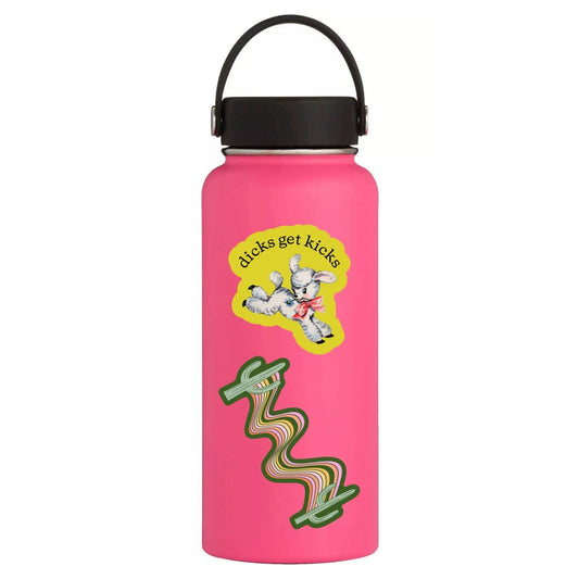 Trippy Cacti Vinyl Sticker - vibeboxshop