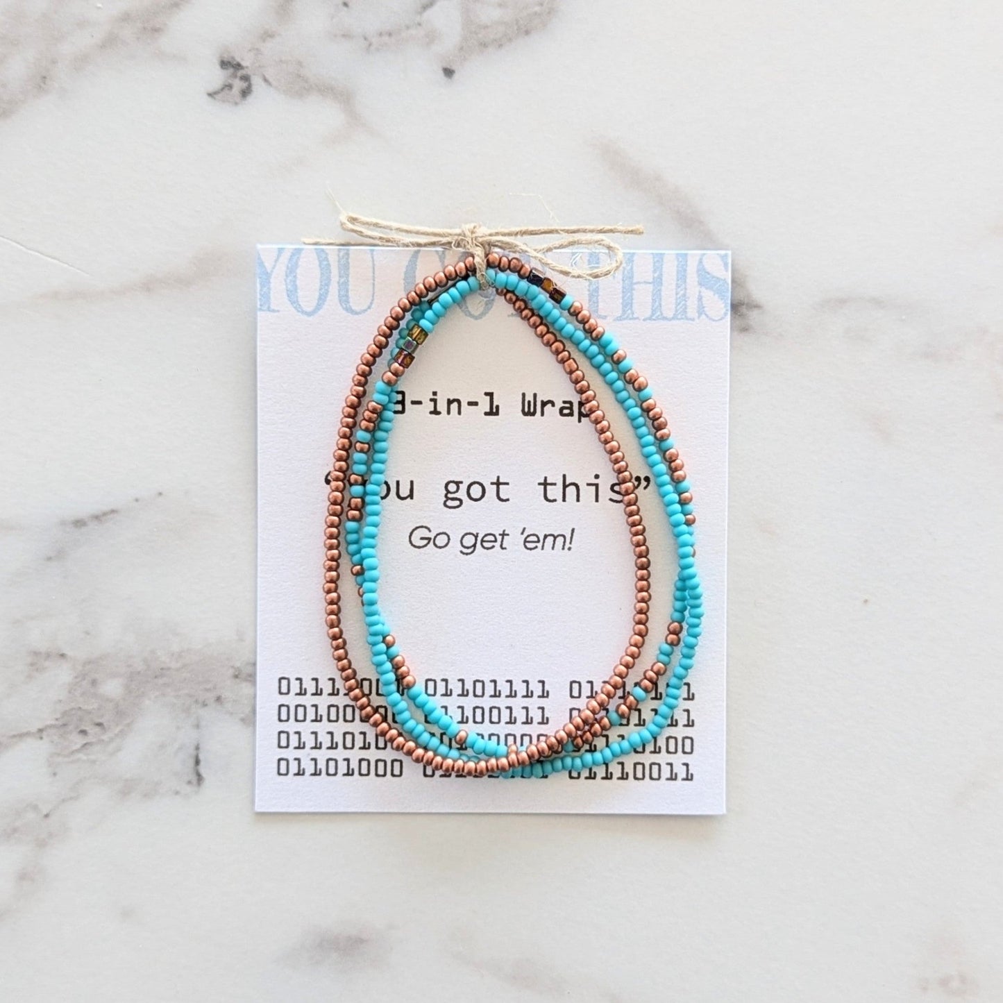 Uplighten Binary Code Bracelets - vibeboxshop
