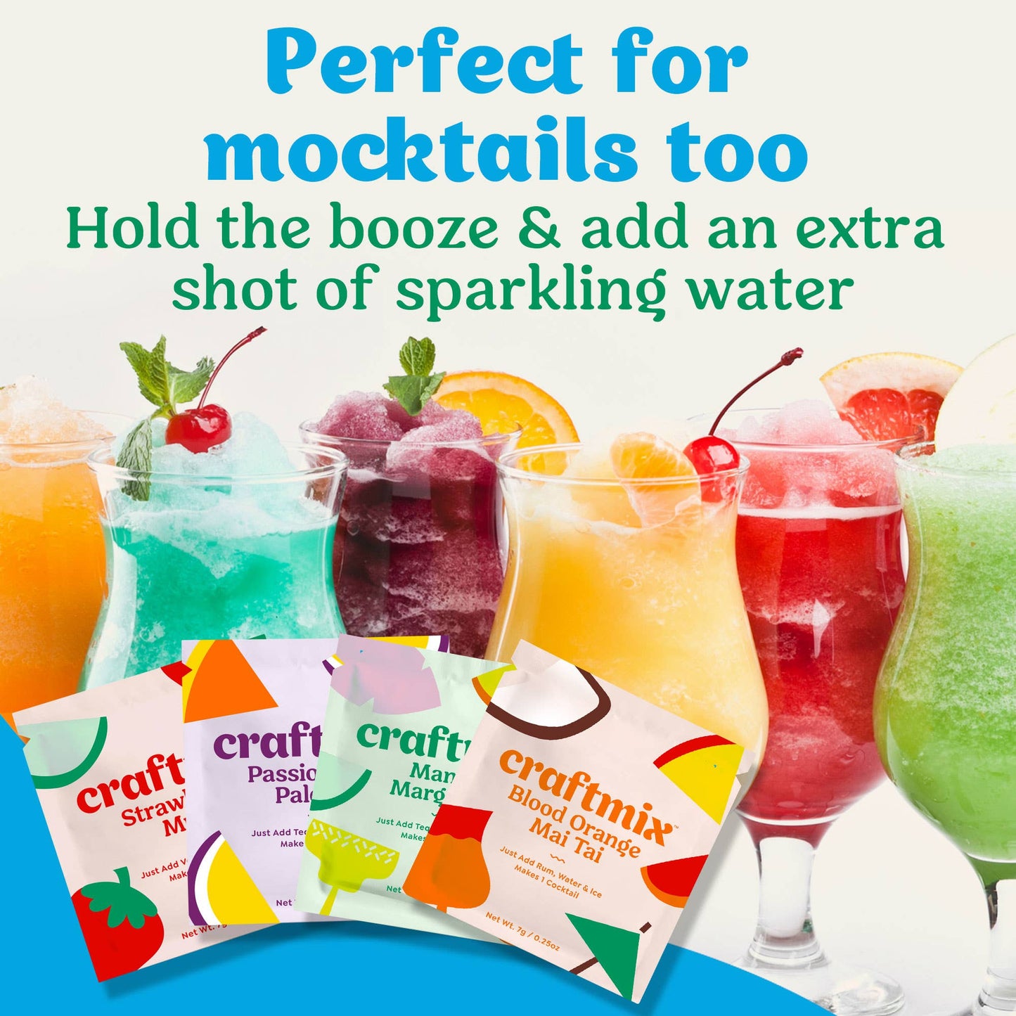 Variety Pack Cocktail Mixers - 6 Servings Multipack - vibeboxshop