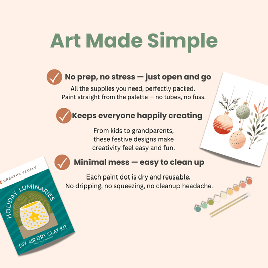 Watercolor Activity Kit – Fall Wreath - vibeboxshop