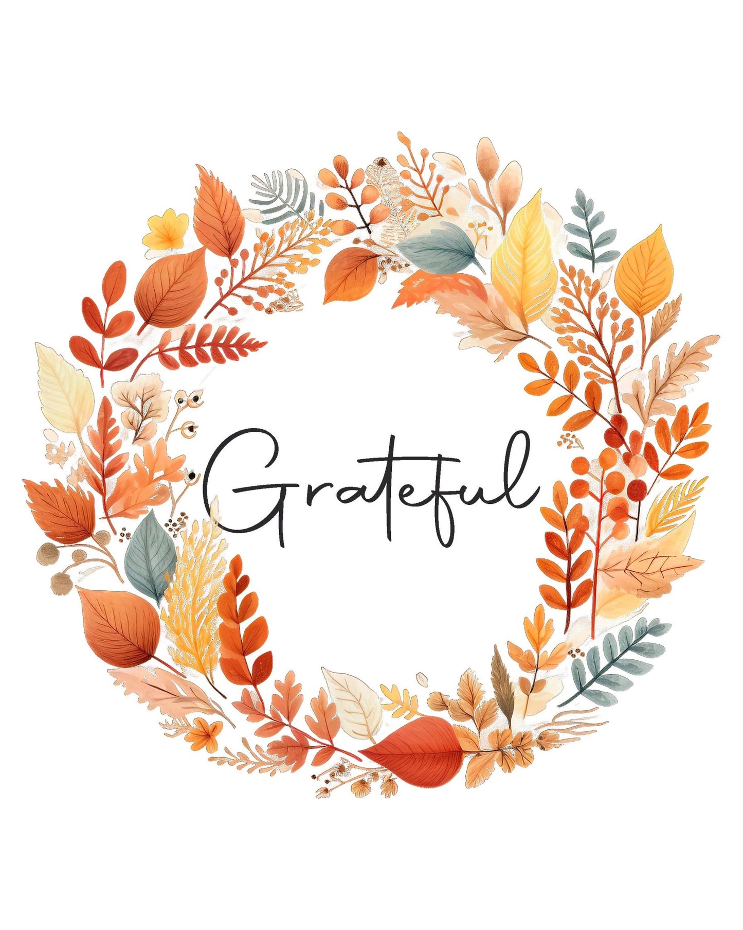 Watercolor Activity Kit – Fall Wreath - vibeboxshop