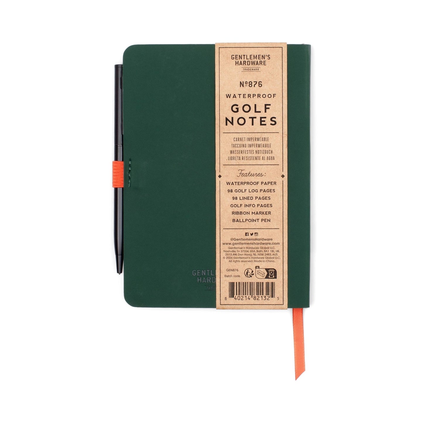 Waterproof Golf Notebook - vibeboxshop