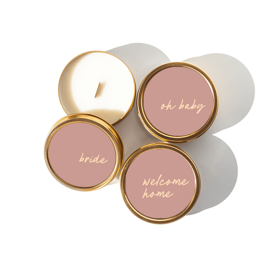 Welcome Home Tin Candle - vibeboxshop