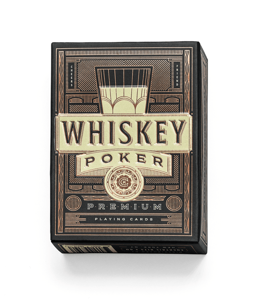 Whiskey Poker Playing Cards - vibeboxshop