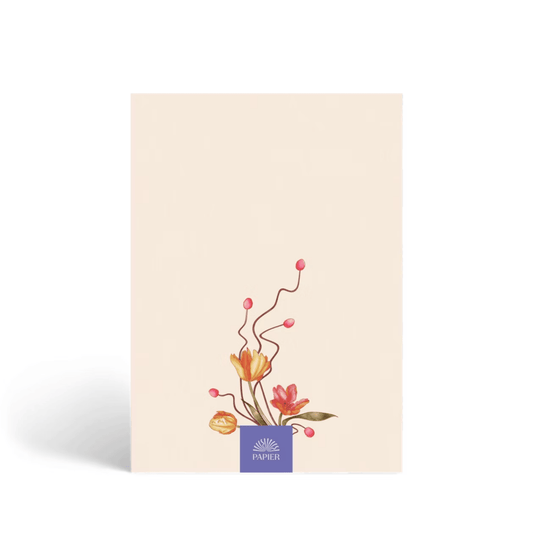 Wild Arrangement Lined Notebook - vibeboxshop