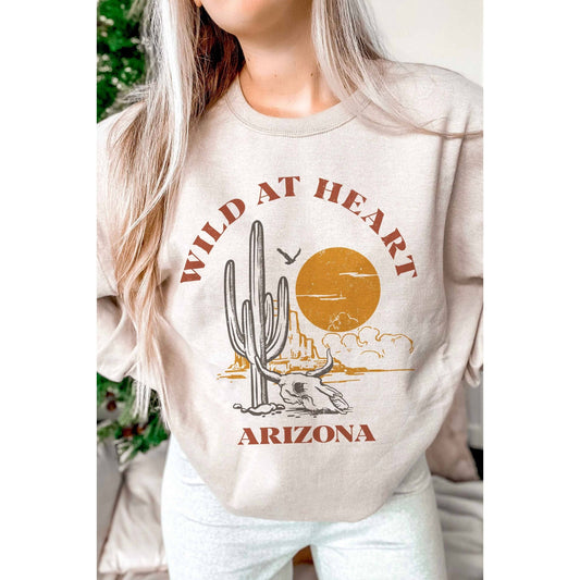 Wild at Heart AZ Sweatshirt - vibeboxshop