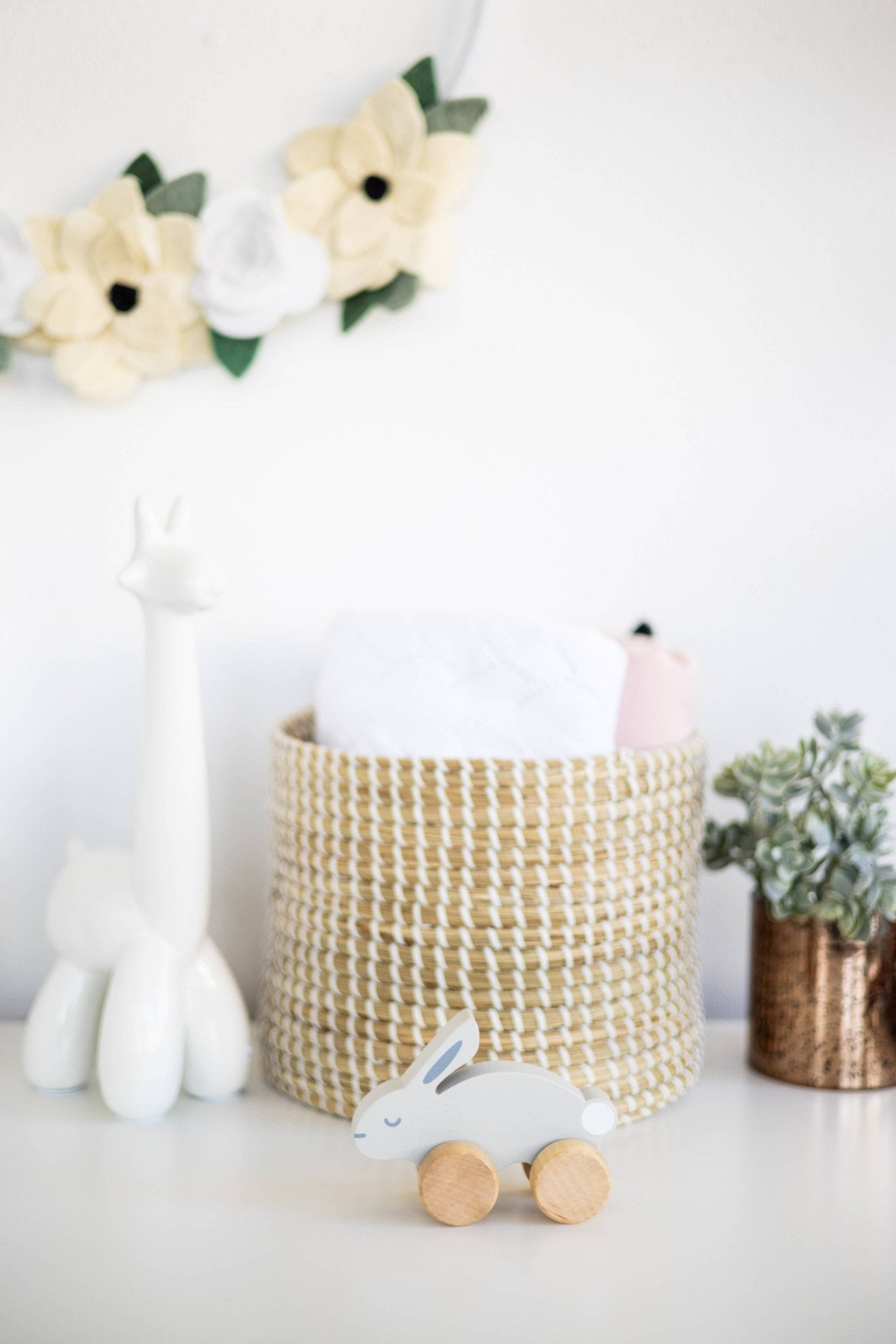 Wooden Toy Bunny - vibeboxshop