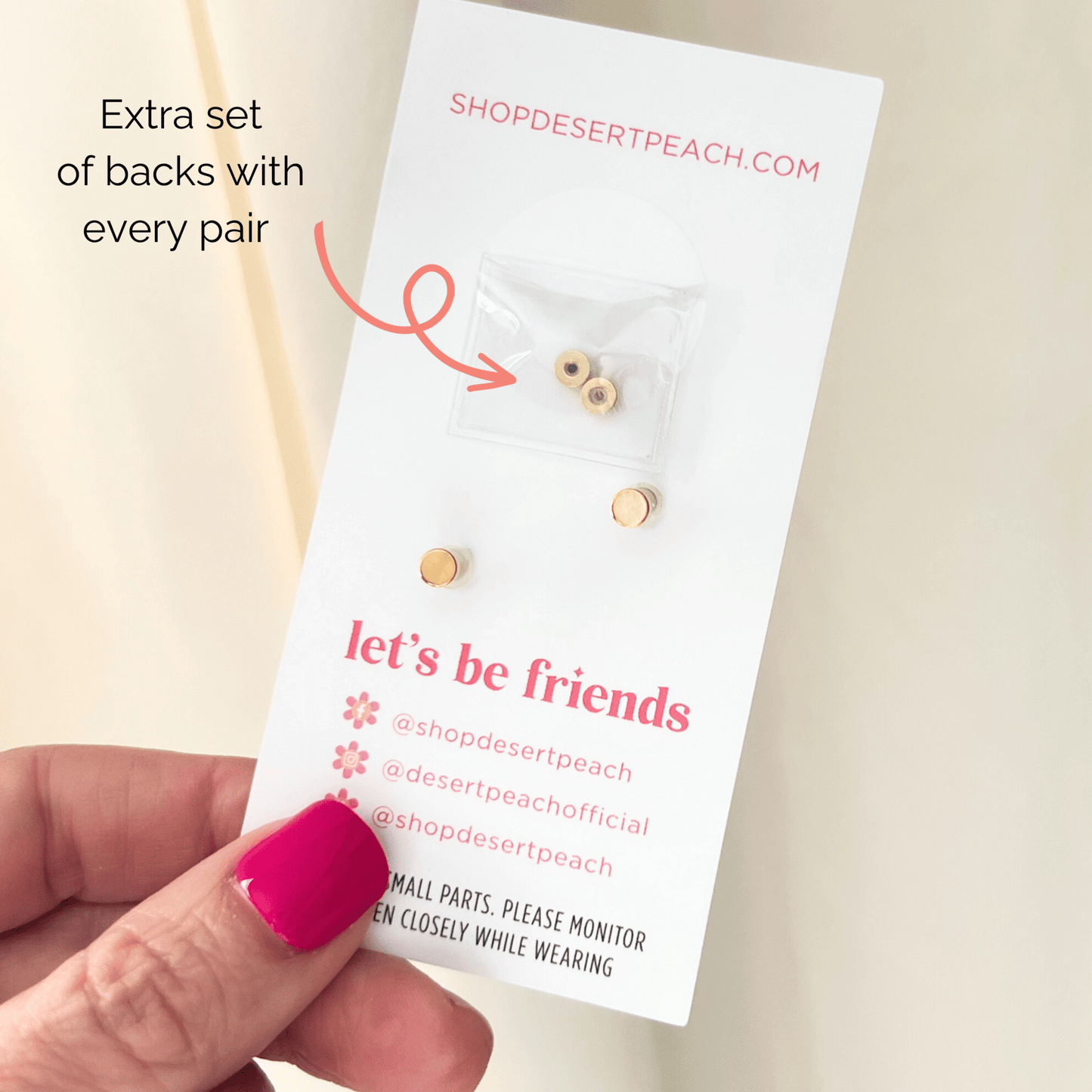 Yellow Smiley Stud Earrings - vibeboxshop