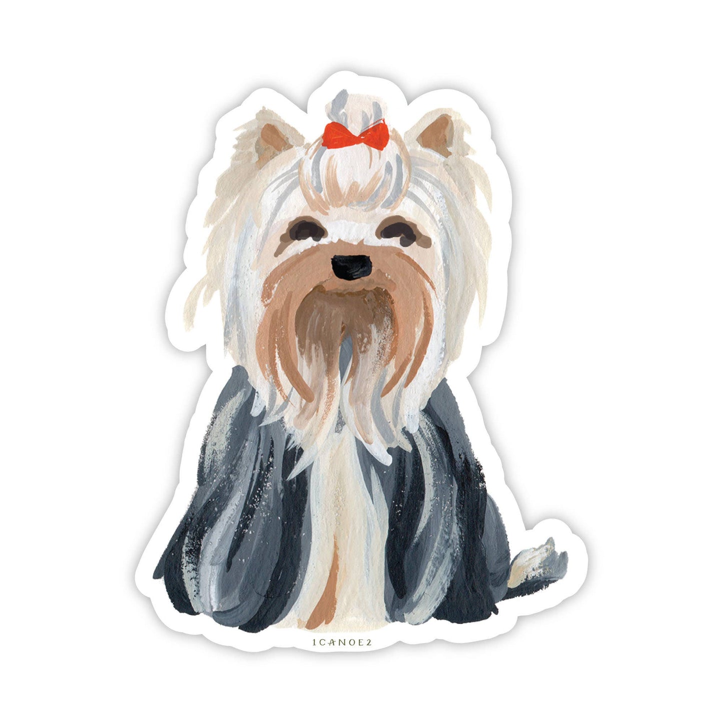 Yorkshire Terrier Sticker - vibeboxshop