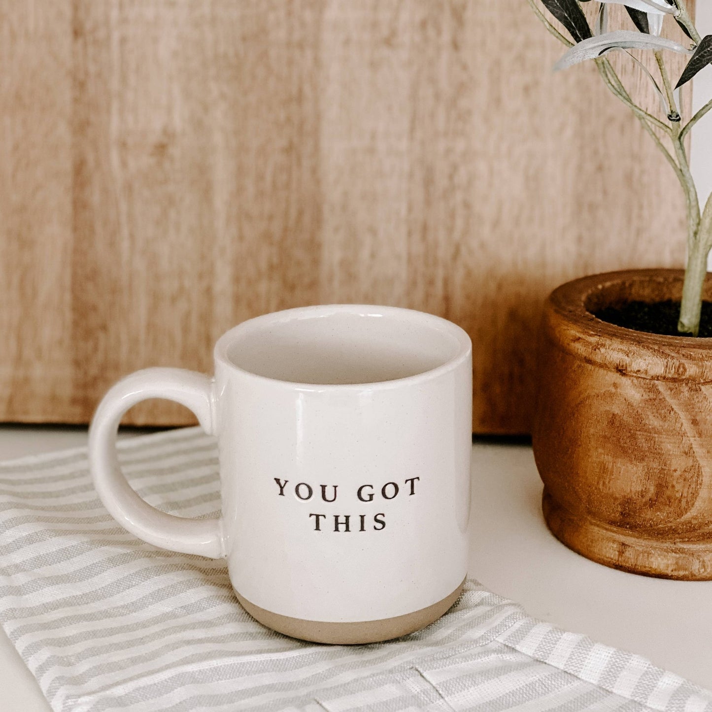 You Got This Stoneware Coffee Mug - vibeboxshop