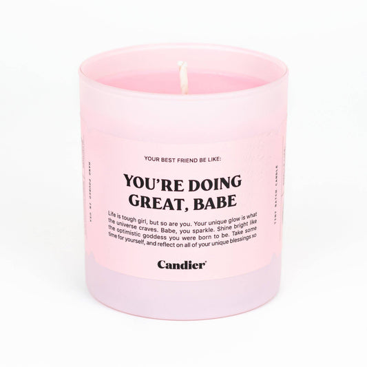 You're Doing Great Candle - vibeboxshop