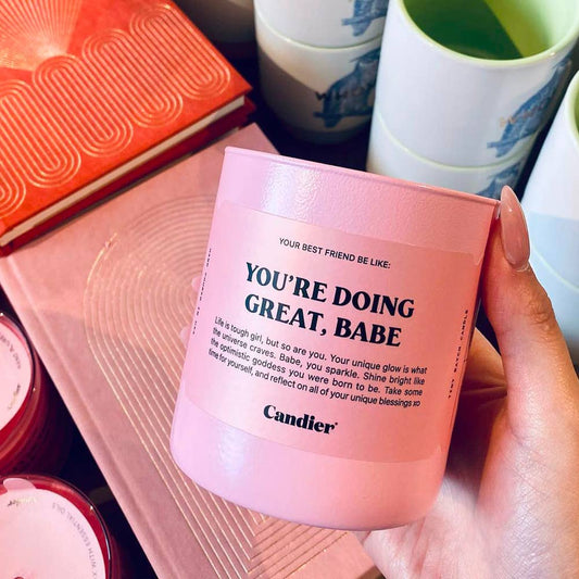 You're Doing Great Candle - vibeboxshop