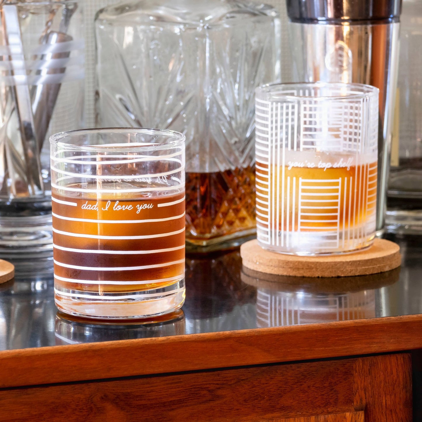 You're Top Shelf Rocks Glass - vibeboxshop