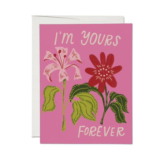 Yours Forever Greeting Card - vibeboxshop