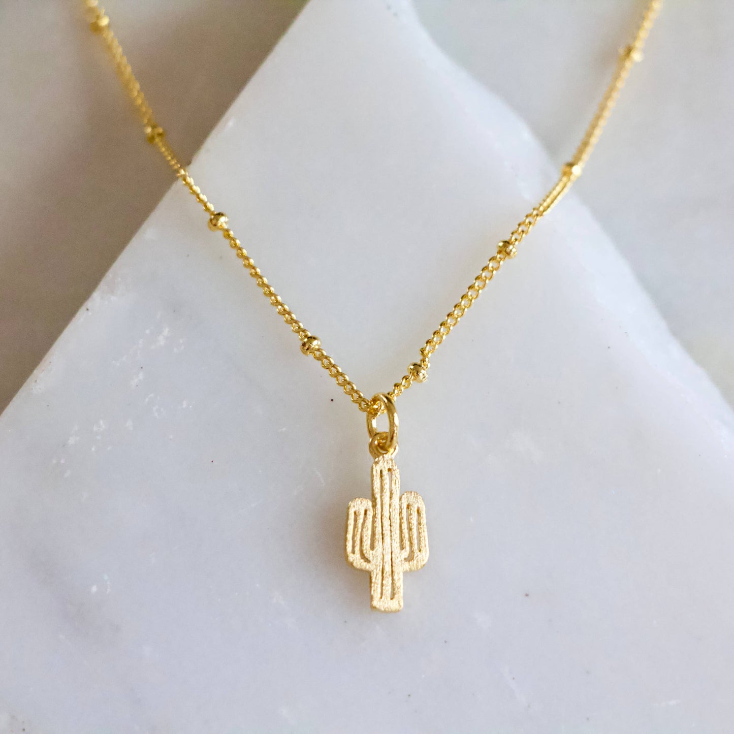 Mini Cactus Necklace