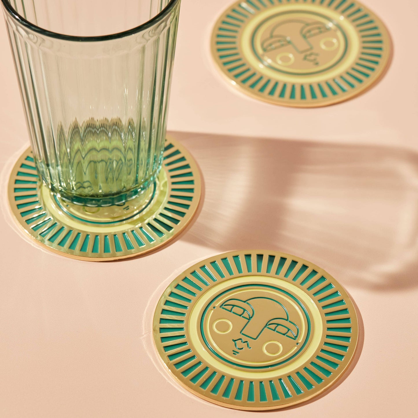 The Sol Coaster in teal