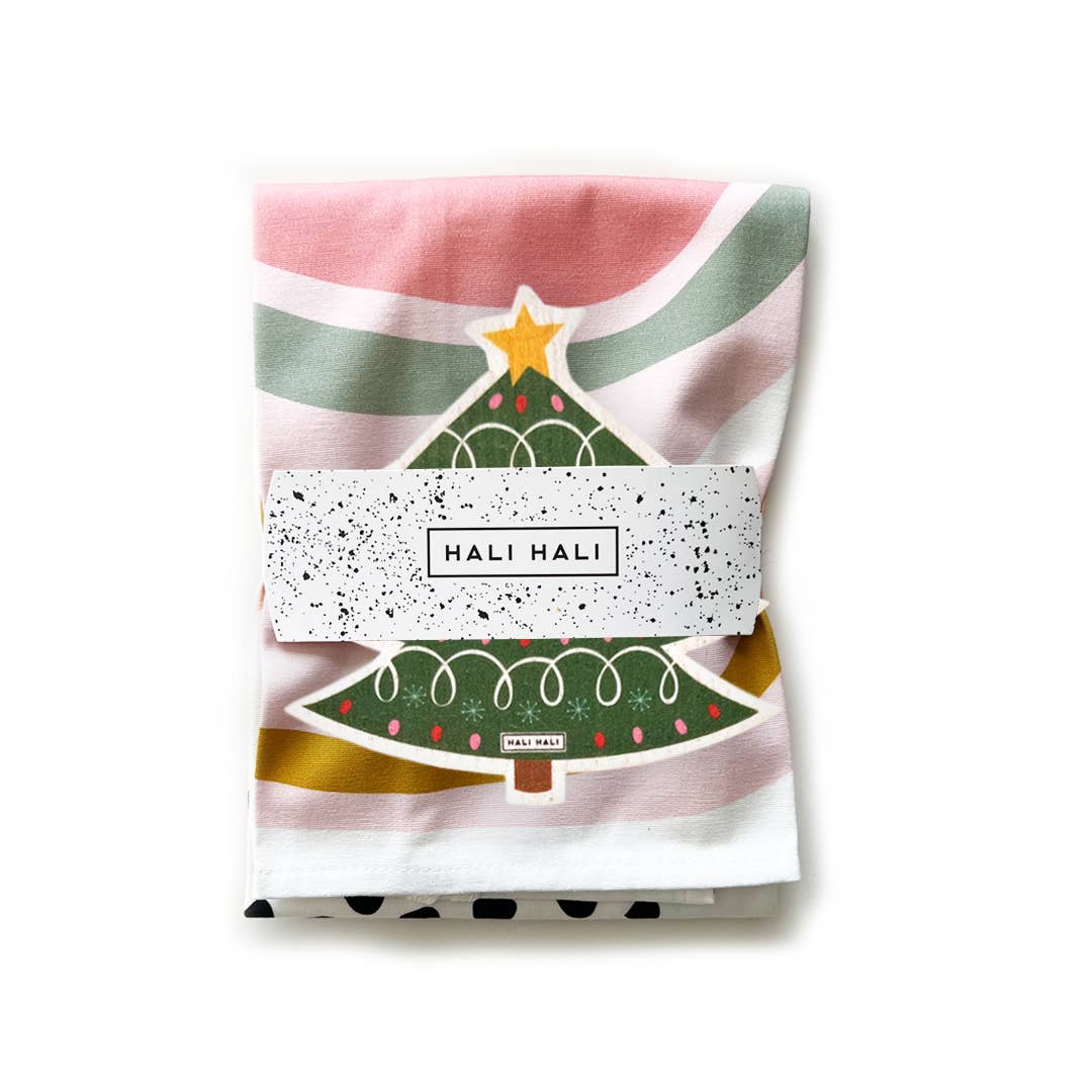 Dishcloth & Tea Towel Gift Set - Season To Be Jolly
