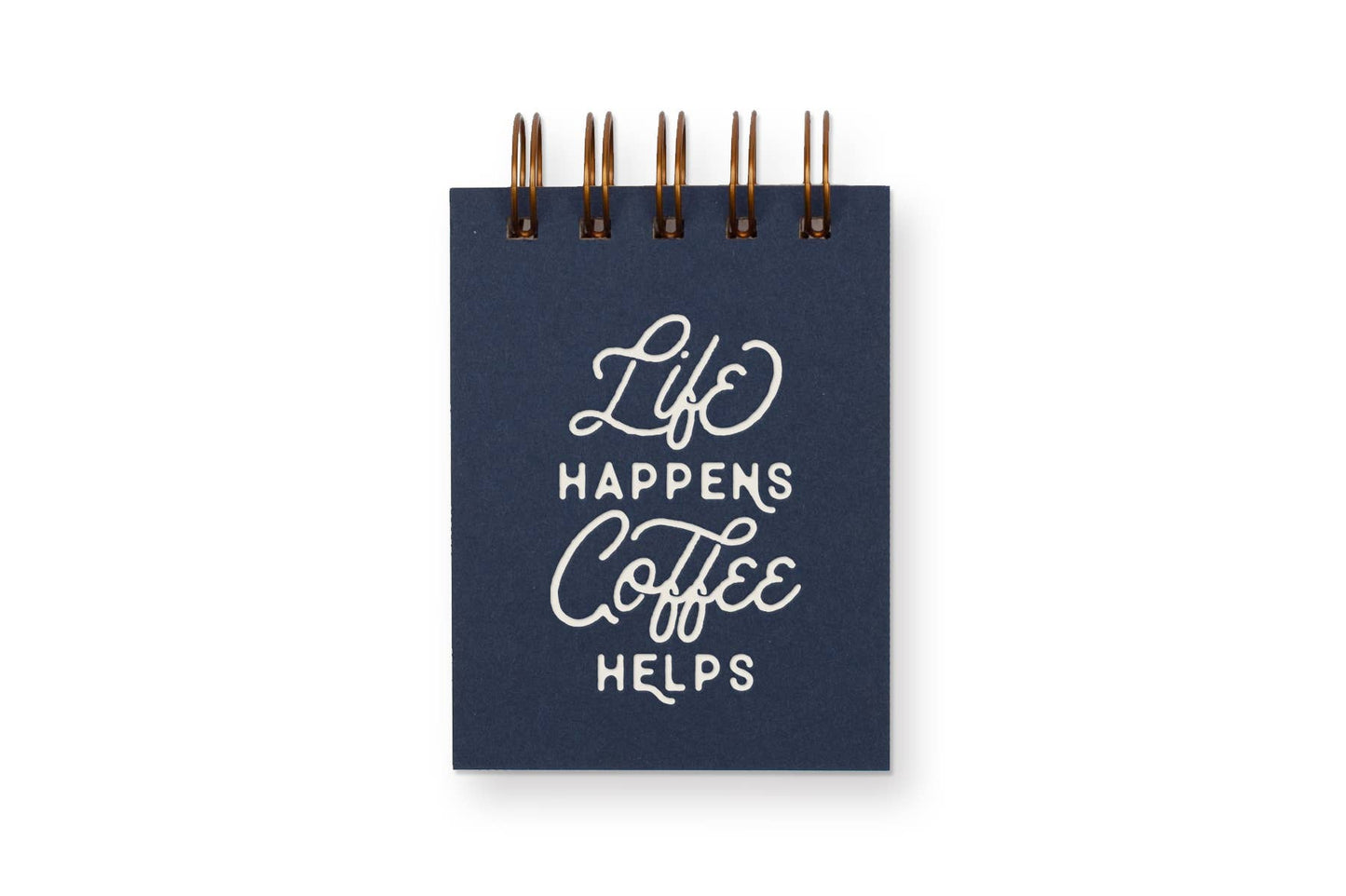 Life/Coffee Mini Jotter Notebook