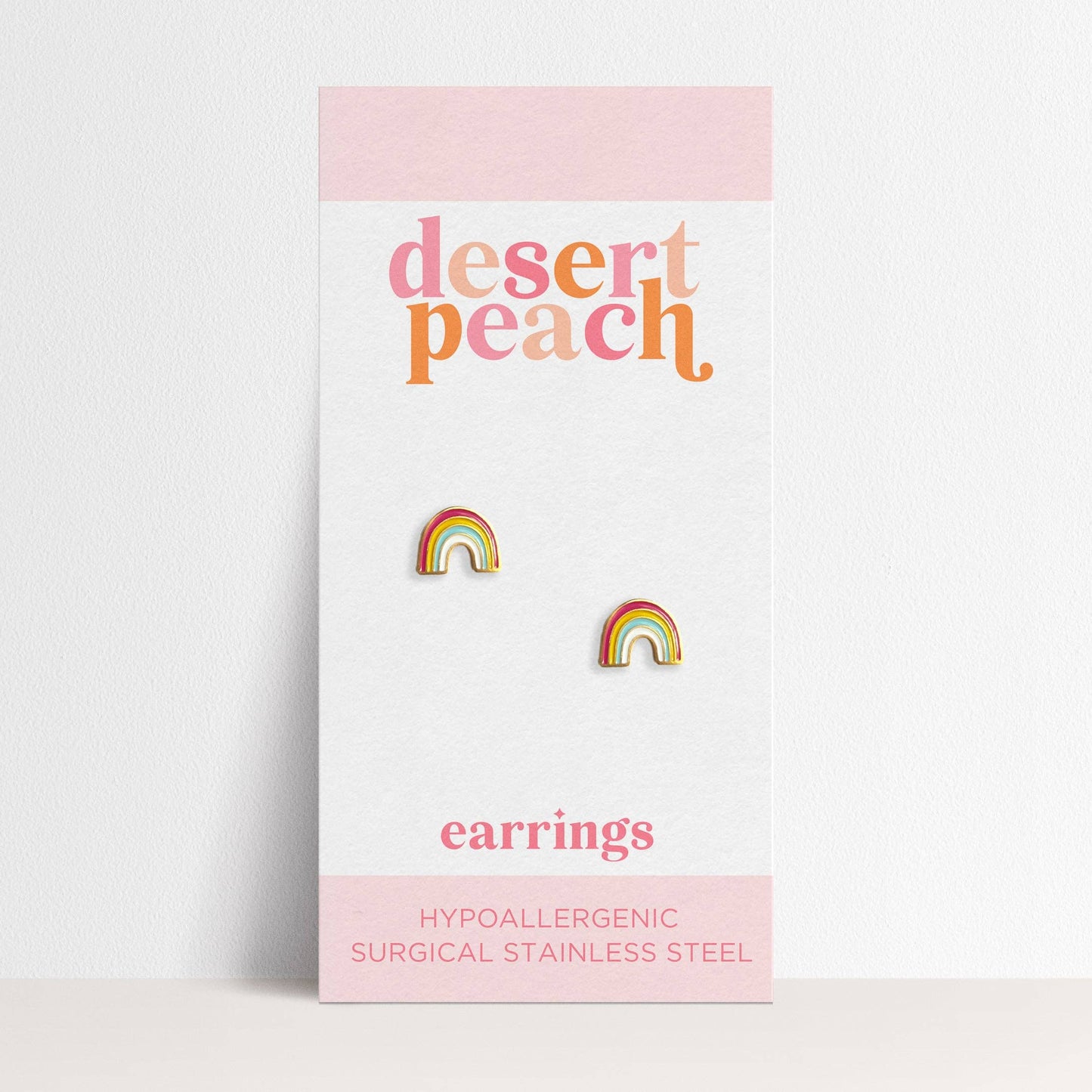 Rainbow Stud Earrings