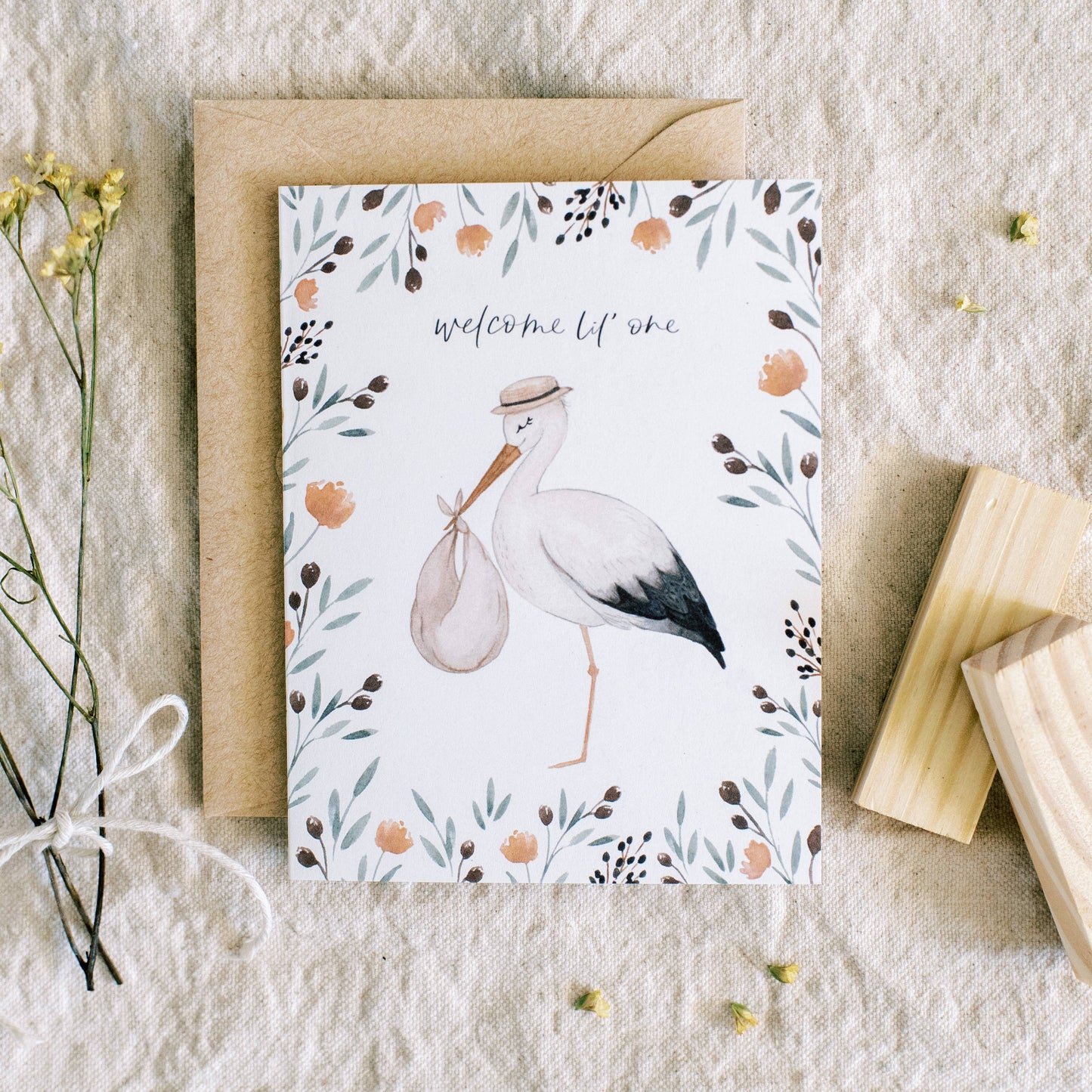 Welcome Lil' One | Greeting Card