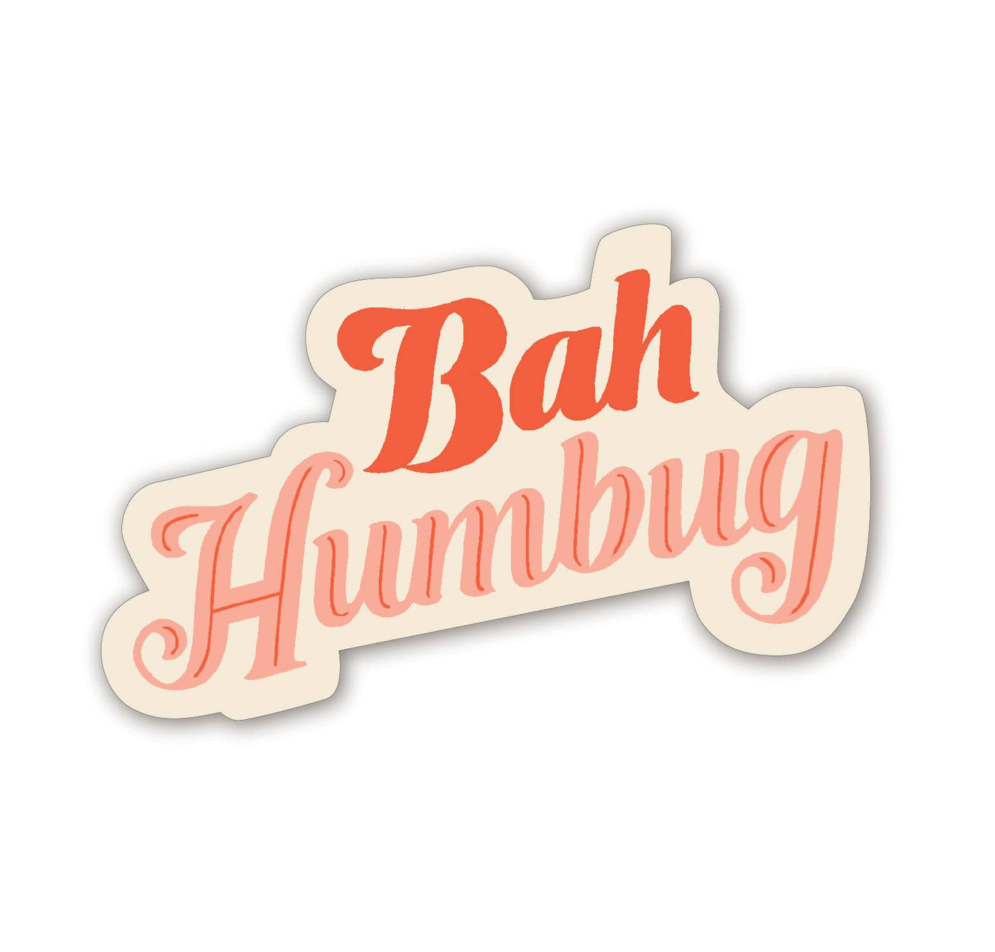 Bah Humbug Sticker - vibeboxshop