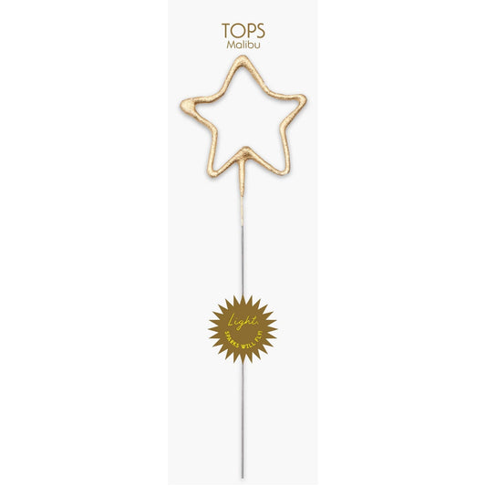 Big Golden Sparkler Wand Star - vibeboxshop