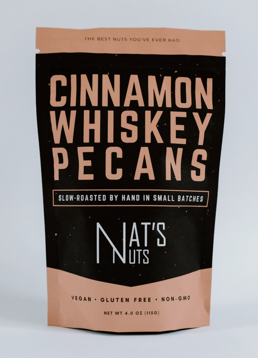 Cinnamon Whiskey Pecans by Nat's Nuts - vibeboxshop