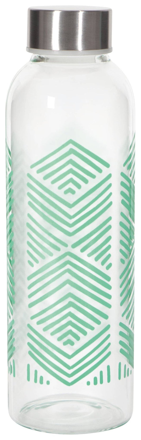 Danica Studio Mint Sustain Glass Water Bottle - vibeboxshop