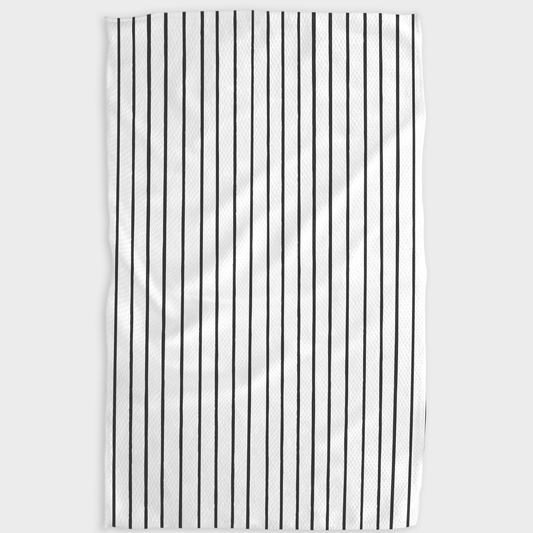 Geometry Linen Stripe Tea Towel - vibeboxshop